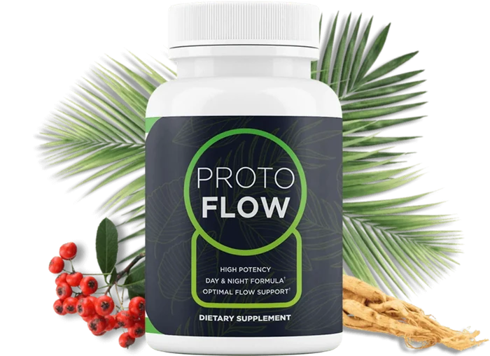 ProtoFlow prostate support capsules bottle