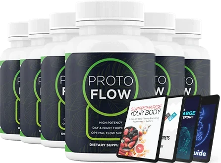 6 bottles of ProtoFlow with bonus e-books